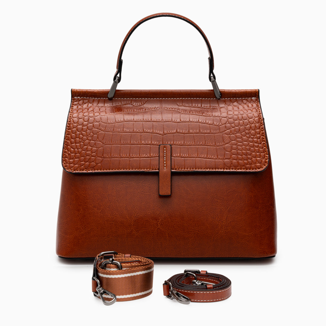 <tc>Bolso tipo cartera Kesha Croc </tc>