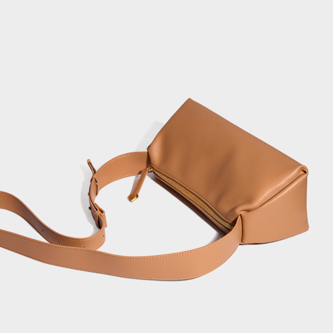 <tc>Bolso baguette de piel suave Elodie</tc>