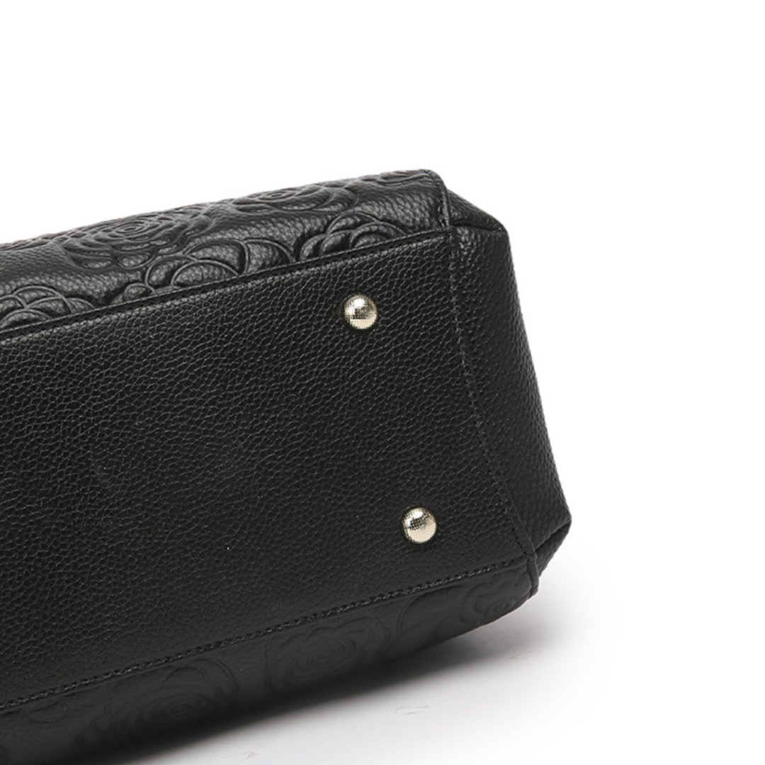 <tc>Bolso con relieve floral Stacy</tc>
