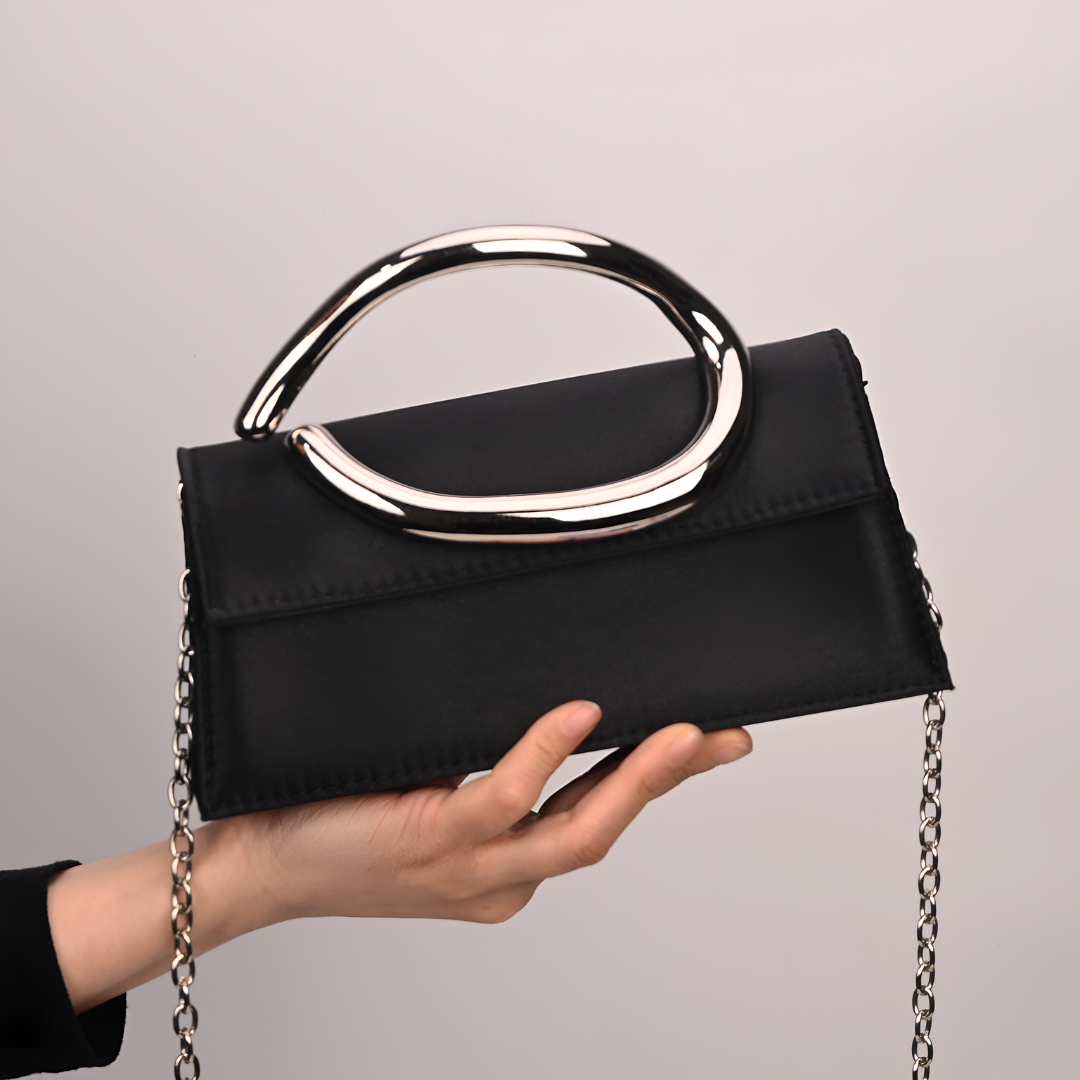<tc>Bolso de mano con asa esculpida Liz</tc>
