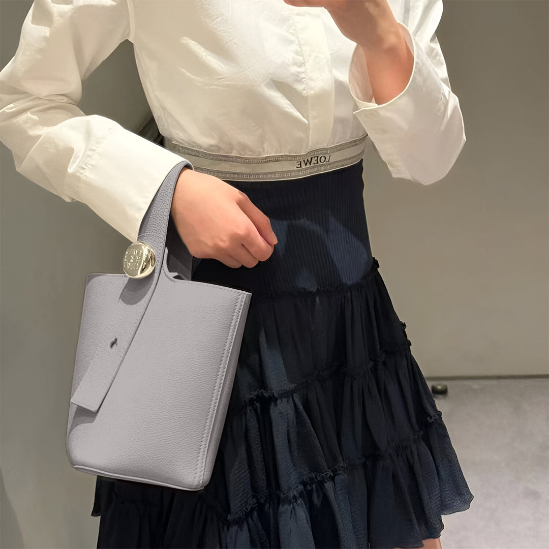 <tc>Bolso cruzado Rosa Bucket</tc>