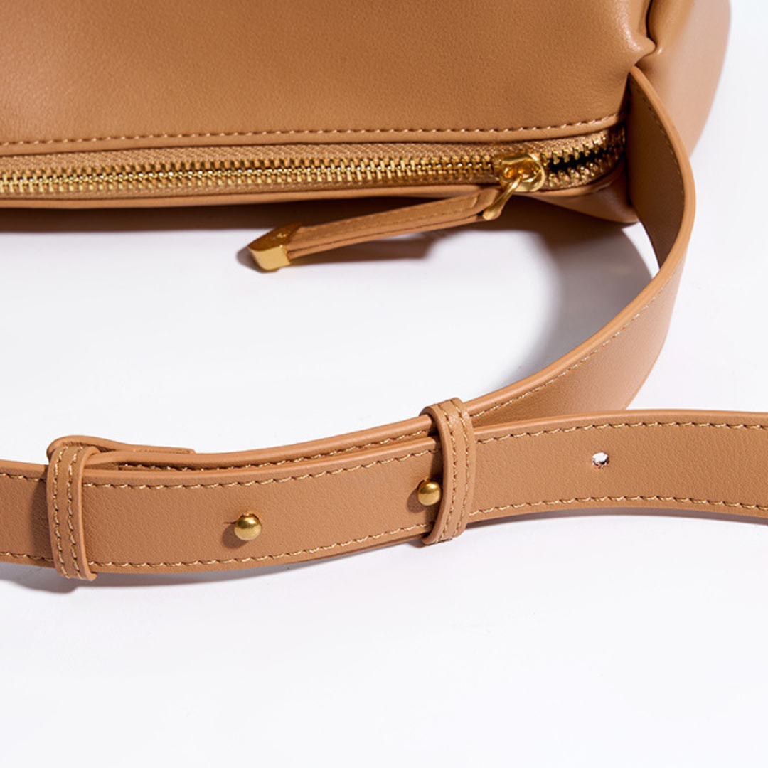 <tc>Bolso baguette de piel suave Elodie</tc>