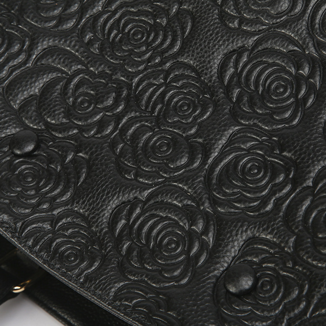 <tc>Bolso con relieve floral Stacy</tc>