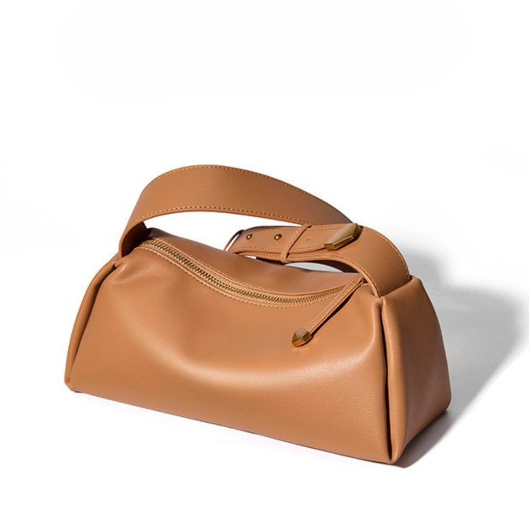<tc>Bolso baguette de piel suave Elodie</tc>