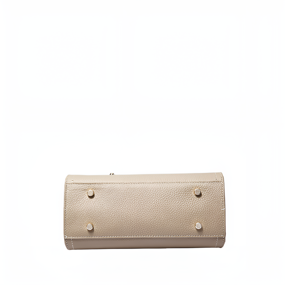 <tc>Bolso de mano estructurado de piel Aubri</tc>