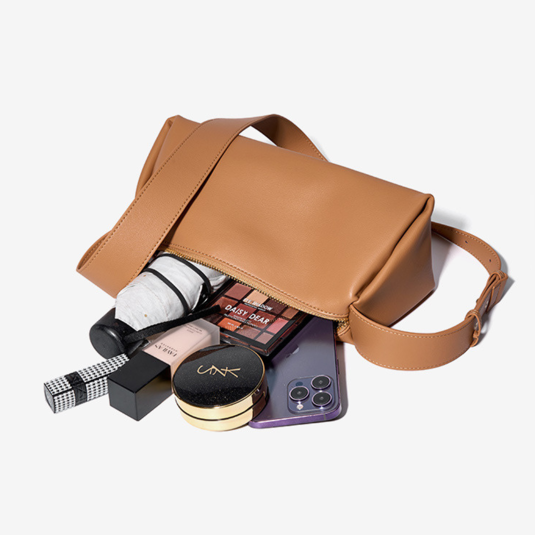 <tc>Bolso baguette de piel suave Elodie</tc>