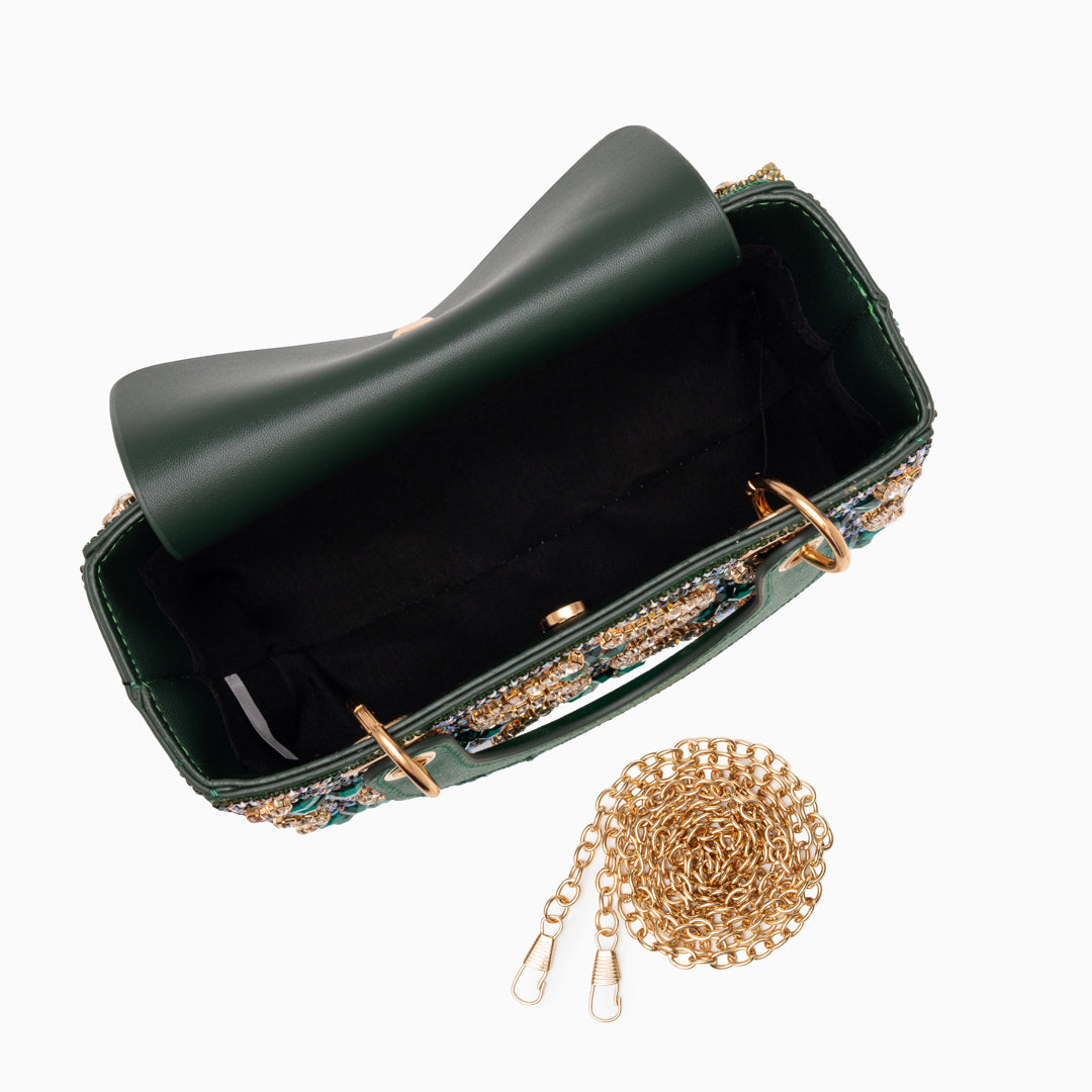 <tc>Bolso de mano Kenta Esmeralda</tc>