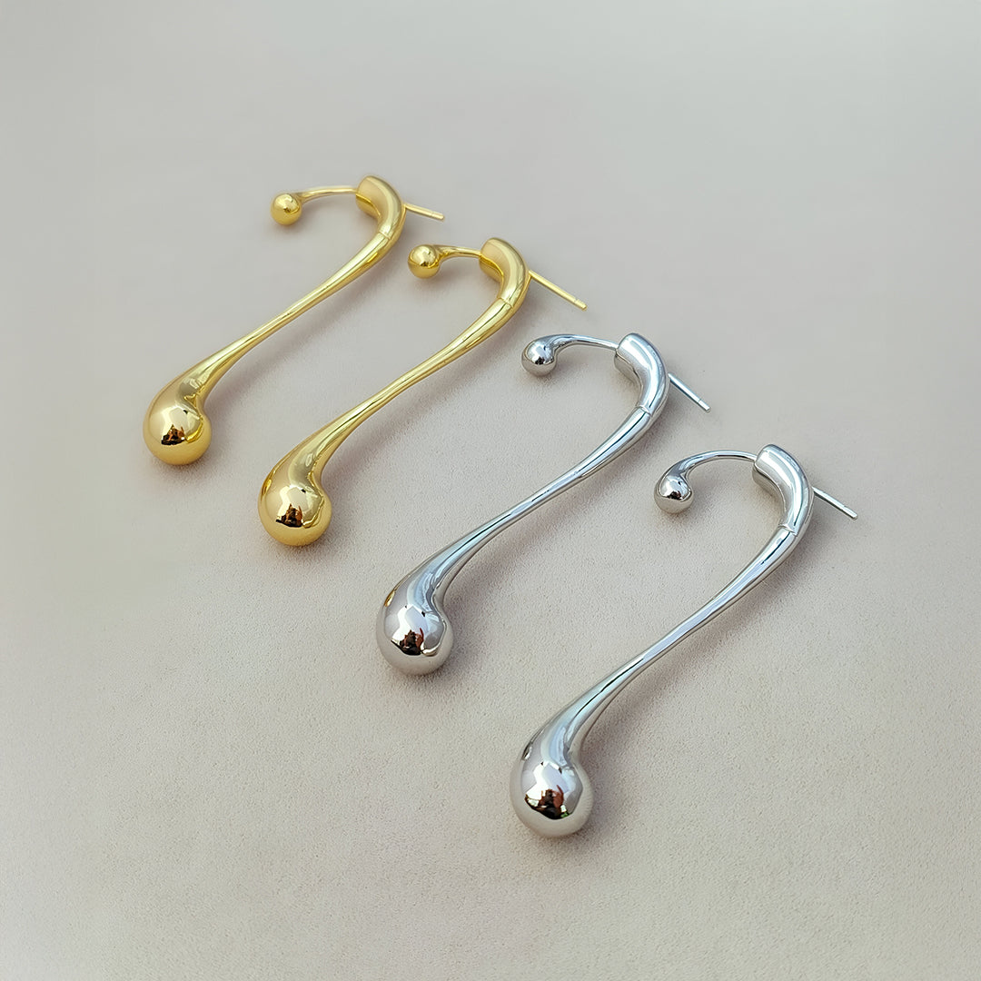 <tc>Camille Alargado Drop Pendientes</tc>