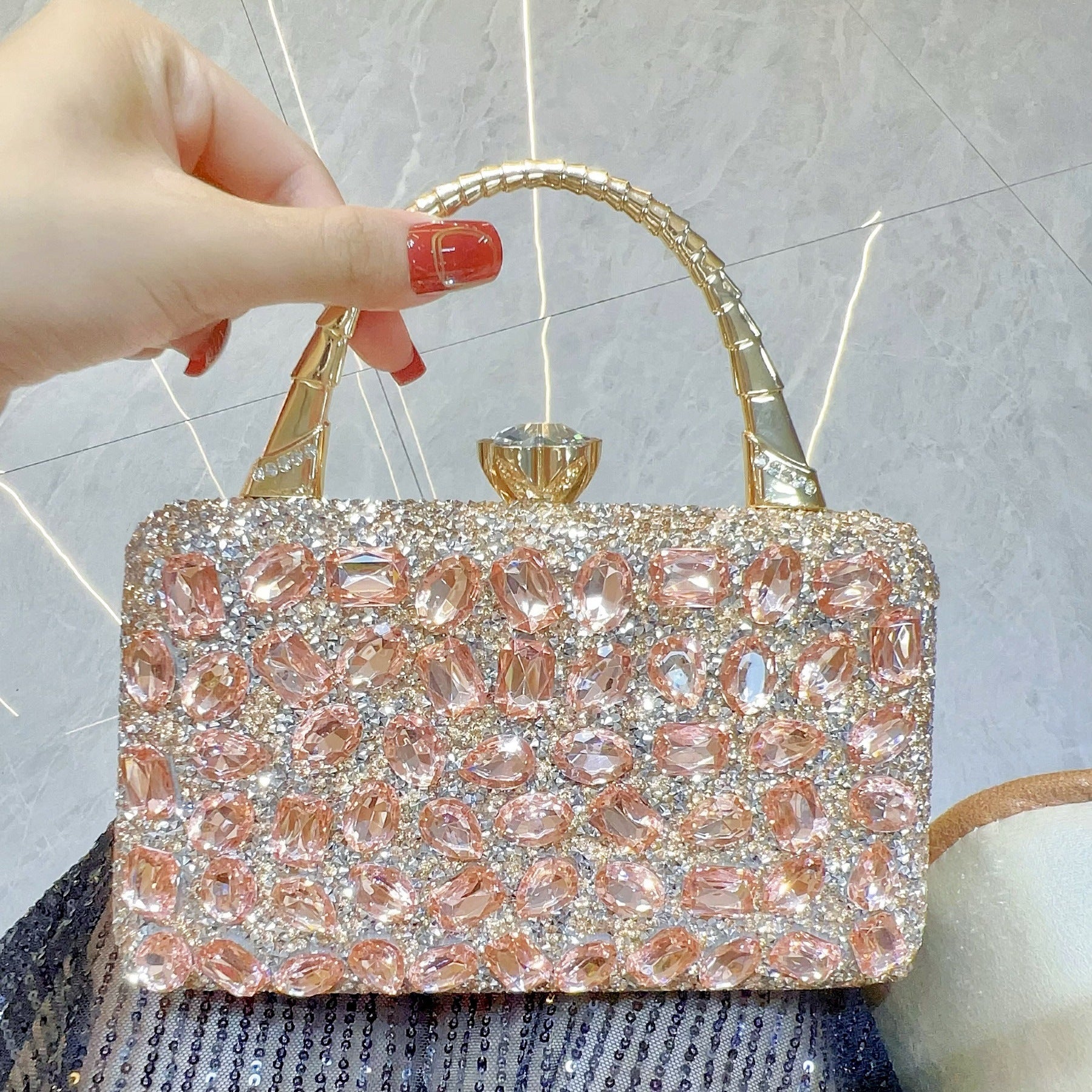 <tc>Bolso de mano Elizah Gem</tc>