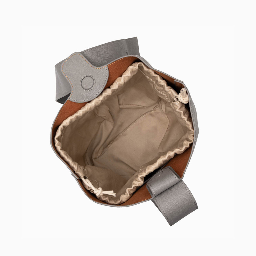 <tc>Bolso cruzado Rosa Bucket</tc>