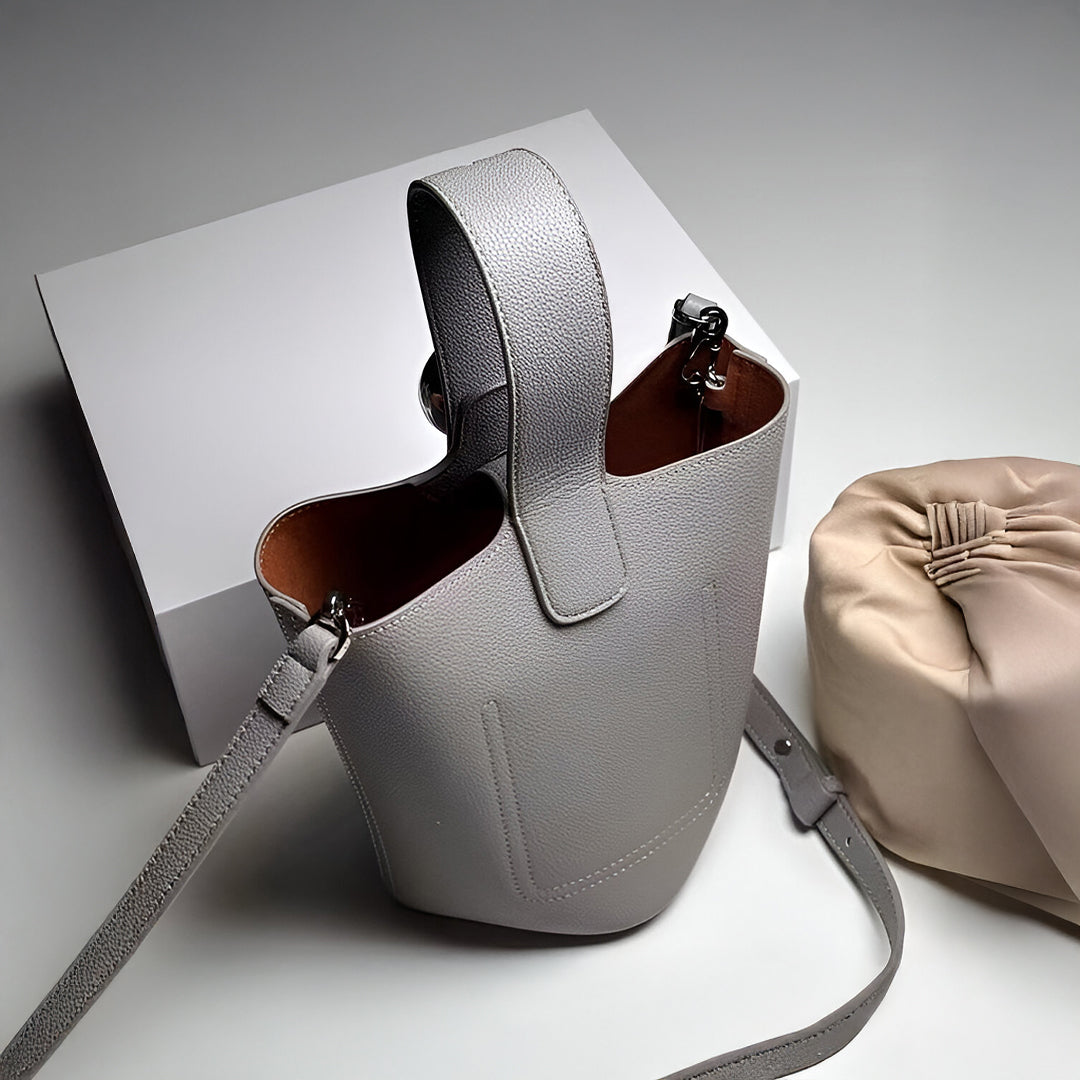 <tc>Bolso cruzado Rosa Bucket</tc>