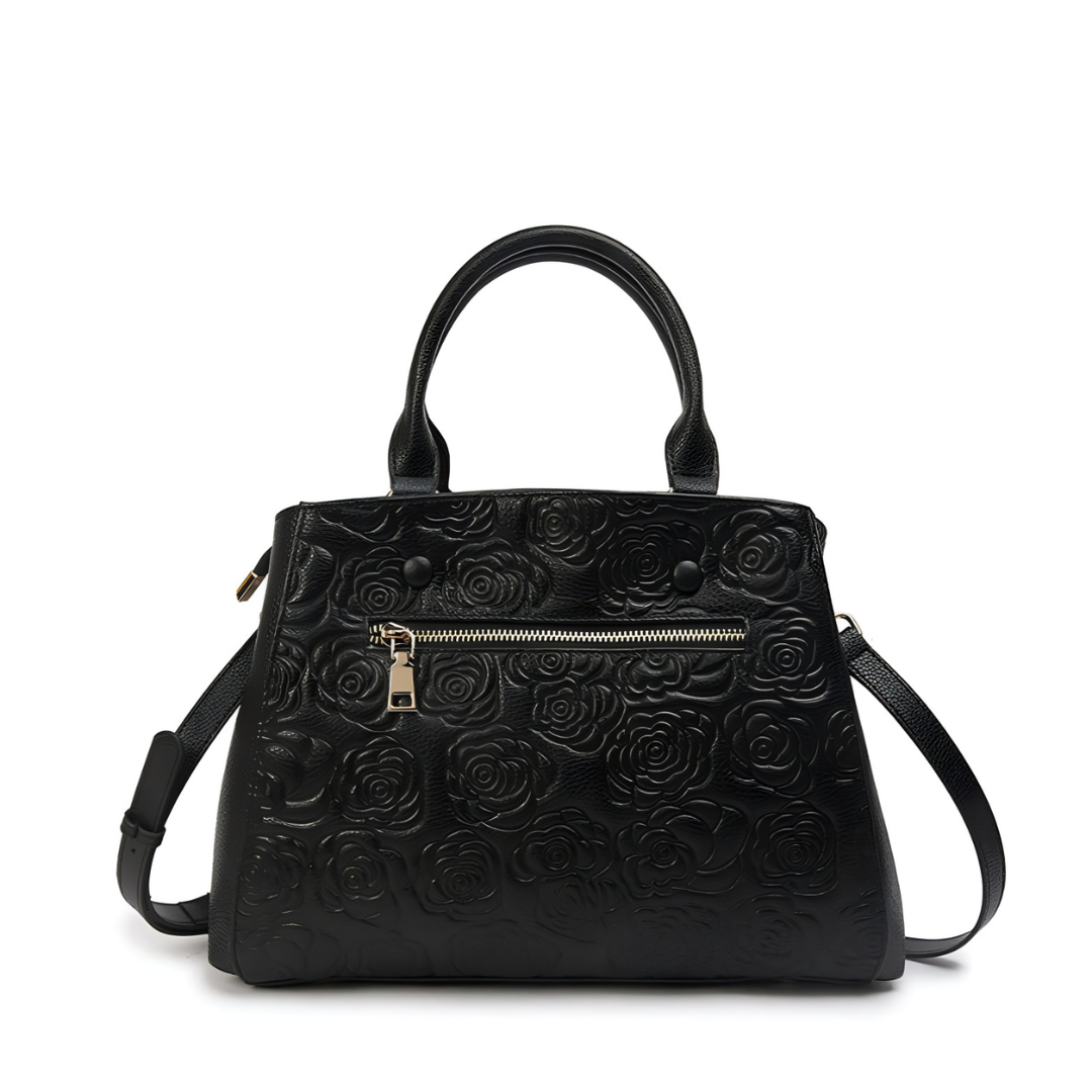 <tc>Bolso con relieve floral Stacy</tc>