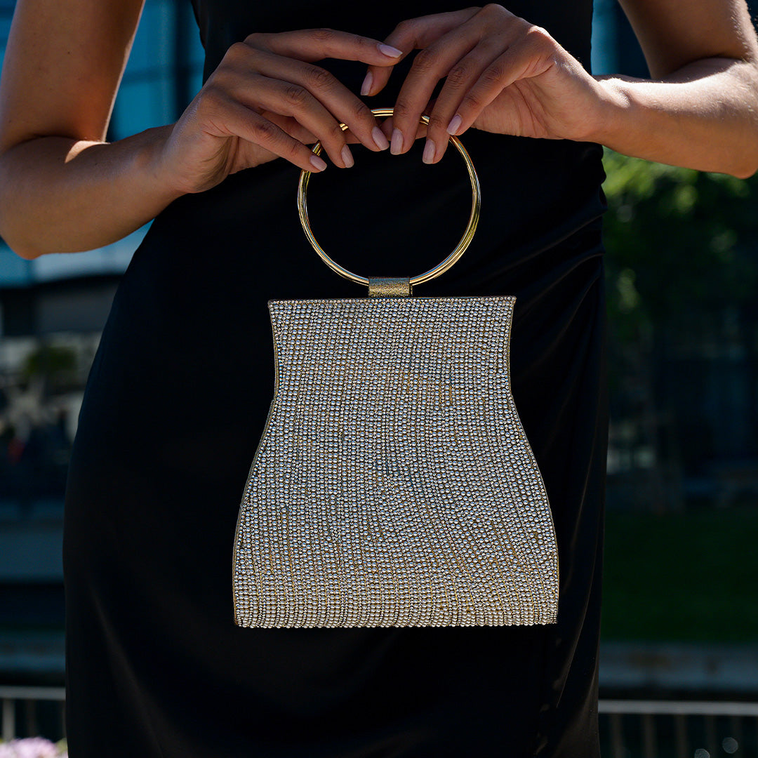 (CS) Bolso Meghan Rhinestones