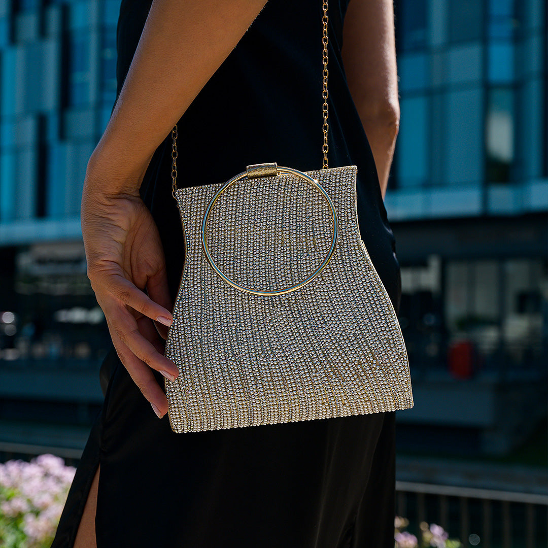 (CS) Bolso Meghan Rhinestones