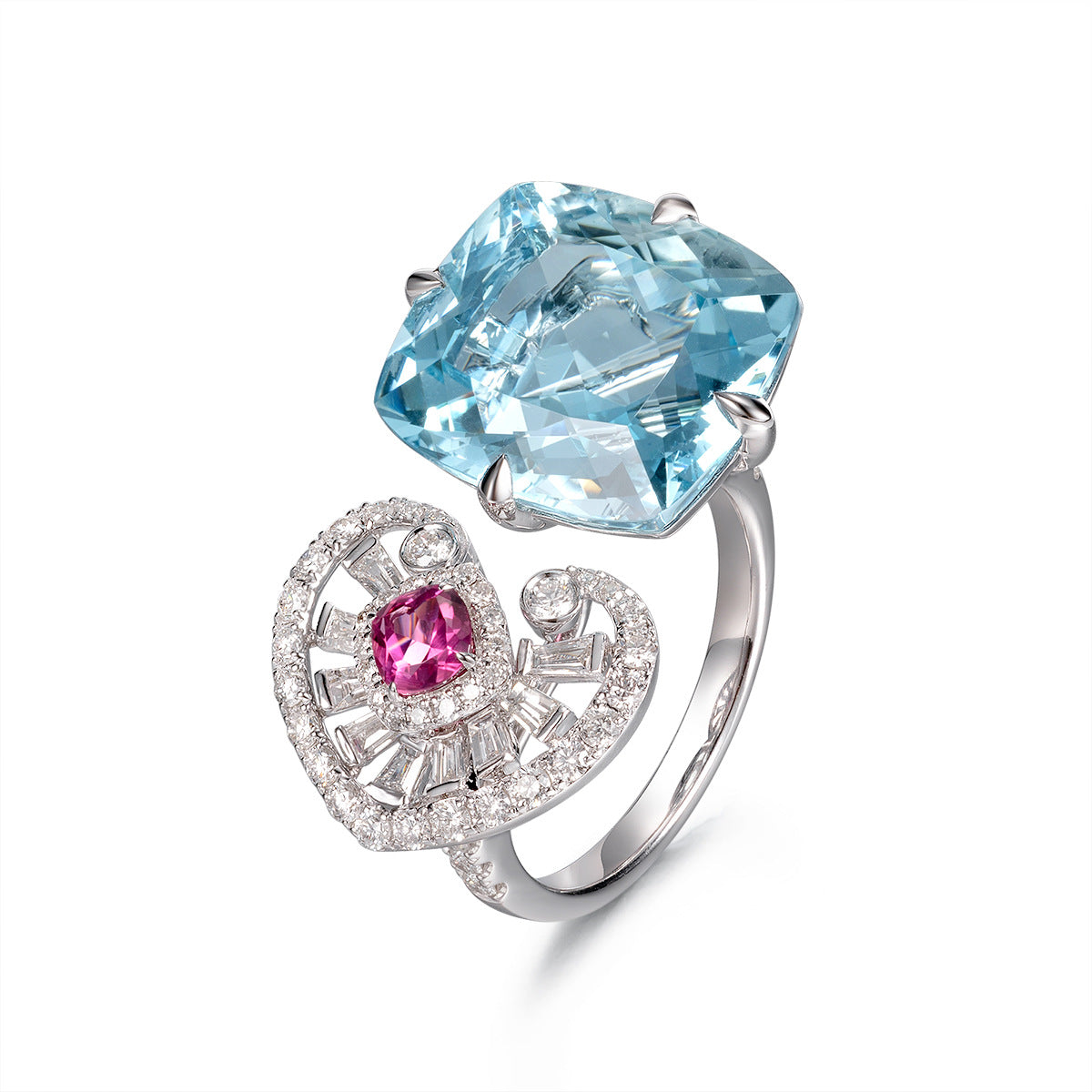 Anillo Corazón Majestic Belle