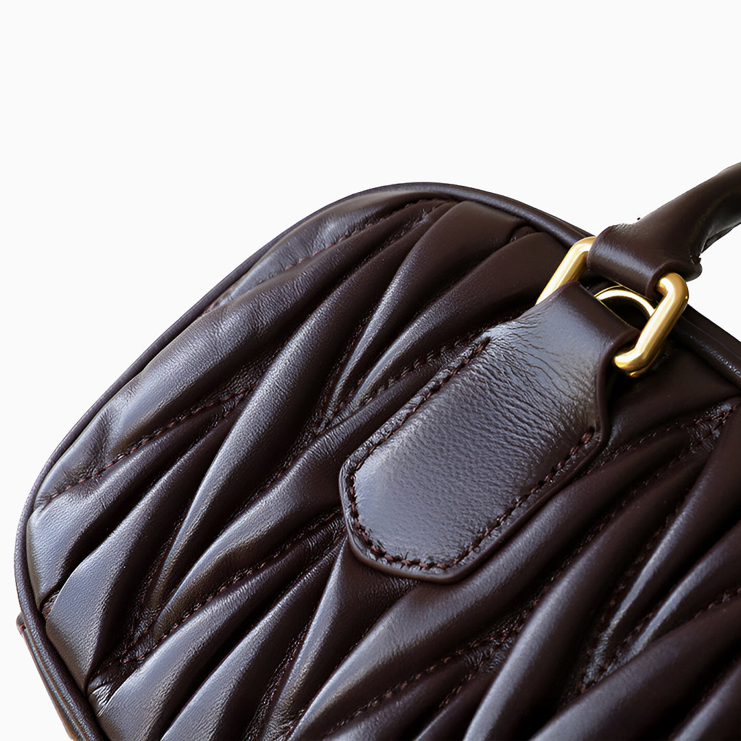 Bolso cruzado plisado Piper(Eduard Images)