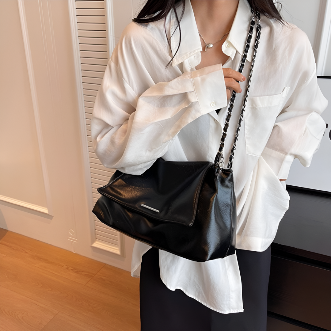 <tc>Bolso de hombro con cadena suave Renée</tc>