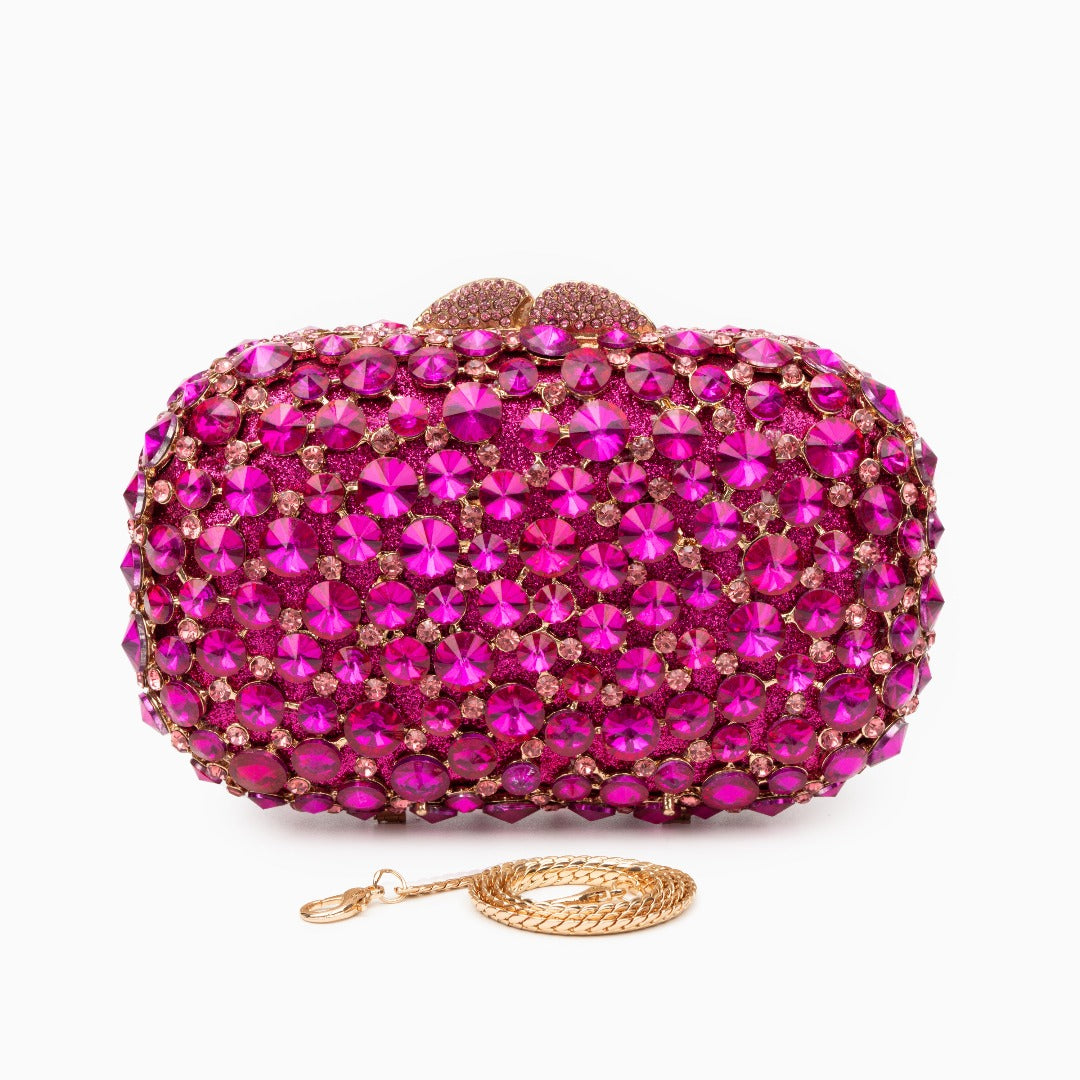 Bolso de mano Jessica Rhinestones