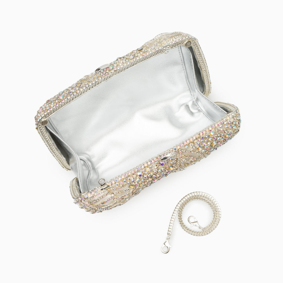 Sparkling Leaves Clutch Bag