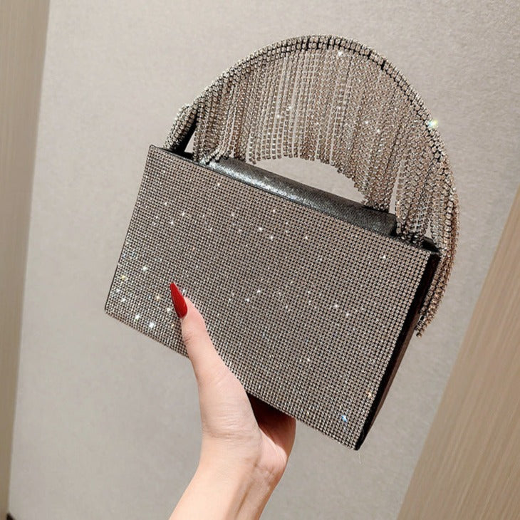 Bolso Natalie con borla brillante