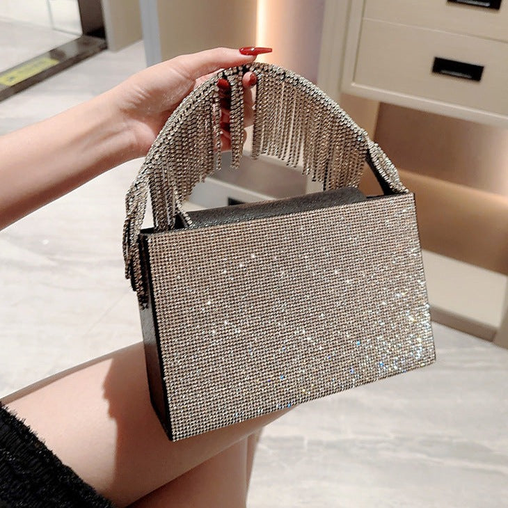 Bolso Natalie con borla brillante