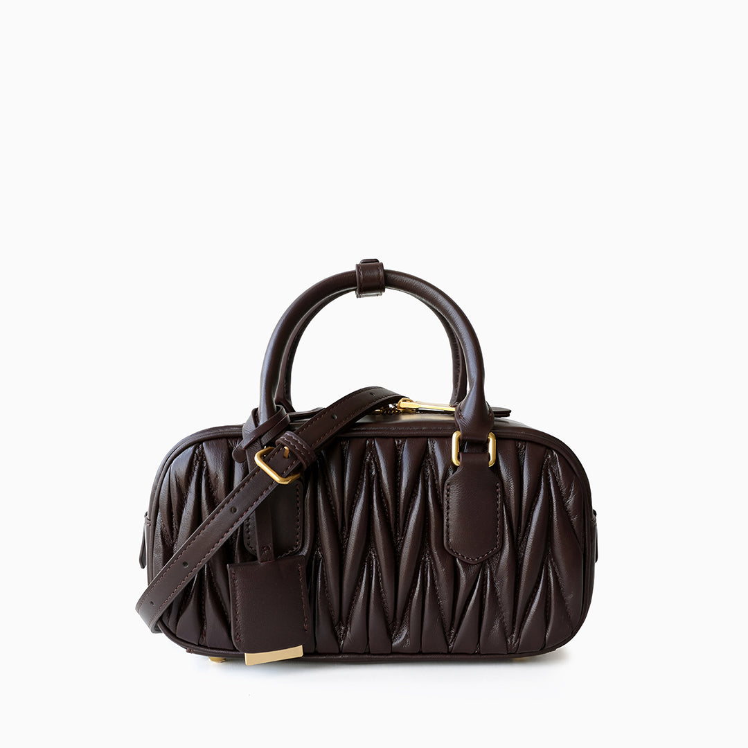 Bolso cruzado plisado Piper(Eduard Images)