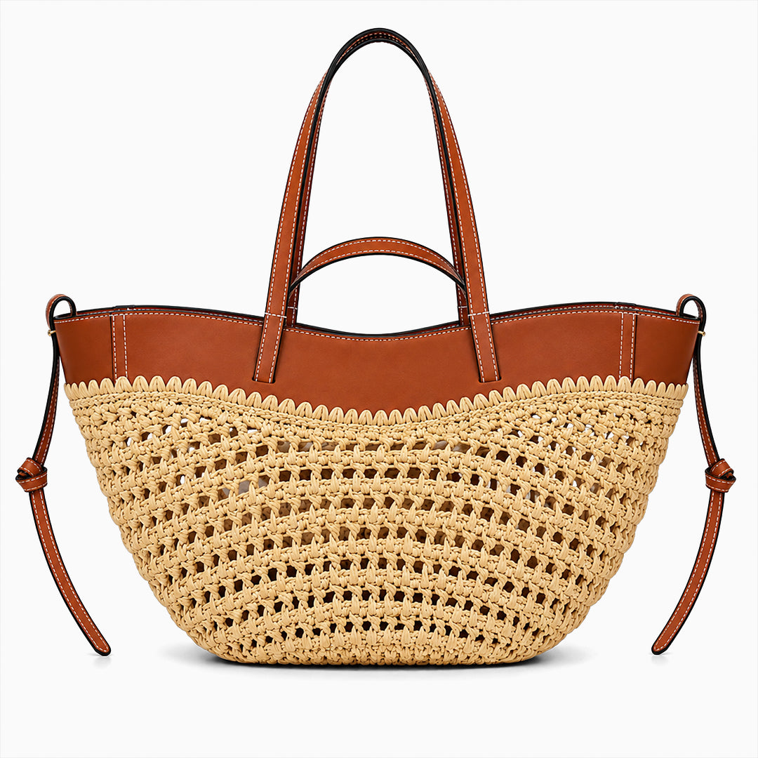 Reni Raffia Tote Bag