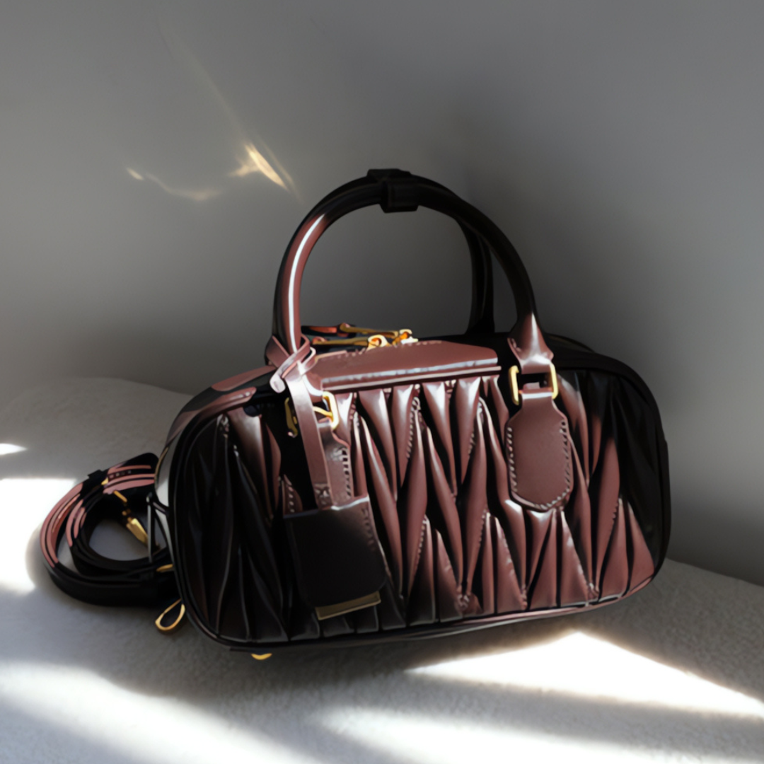 Bolso cruzado plisado Piper(Eduard Images)