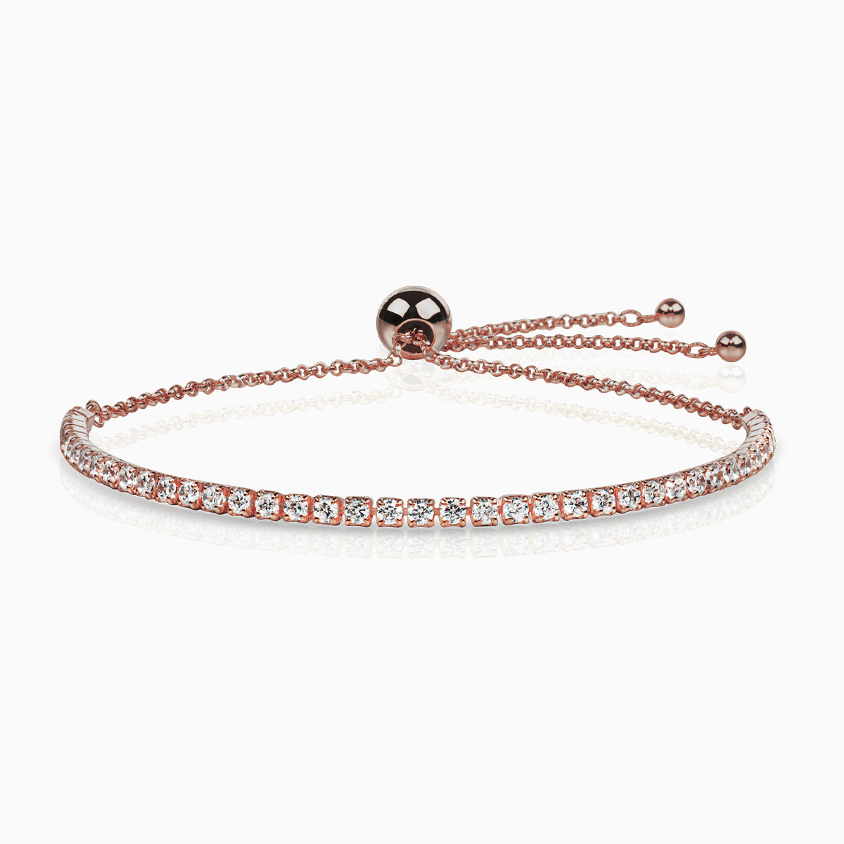 Deslumbrante pulsera de tenis